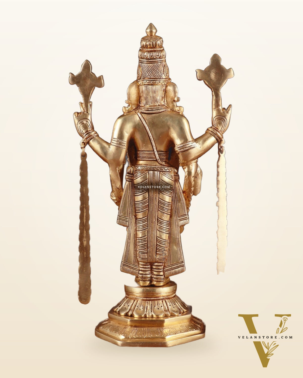 Brass Superfine Tirupati Balaji Idol – 14.5 Inch
