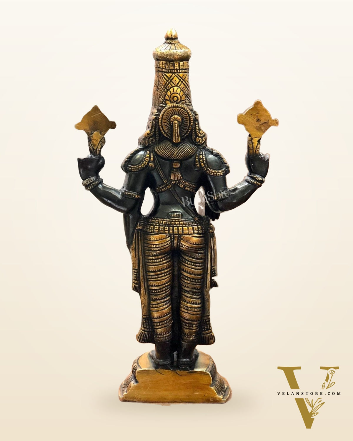 Brass Superfine Tirupati Balaji Statue 18"