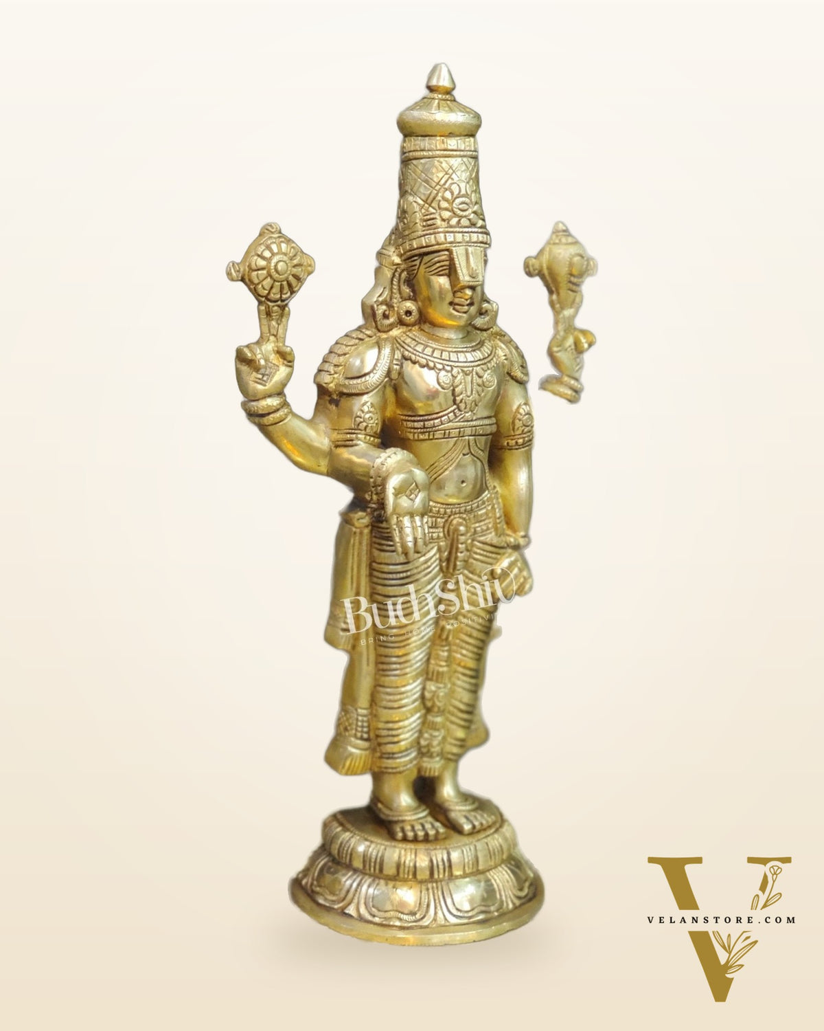 Brass Superfine Tirupati Balaji Statue 18"
