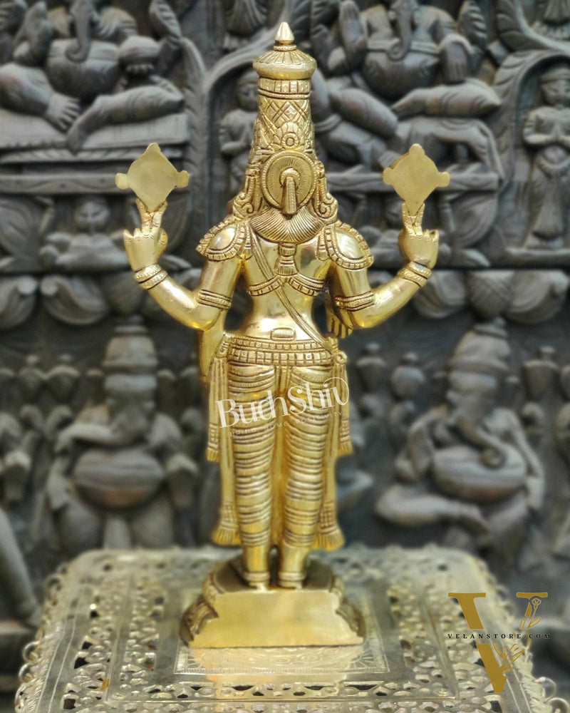 Brass Superfine Tirupati Balaji Statue 18"