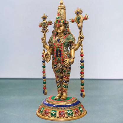 Brass Superfine Tirupati Balaji Statue 2 feet/ 24 inch