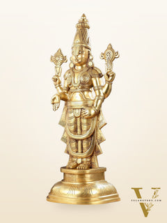 Brass Superfine Tirupati Balaji Statue - 30"