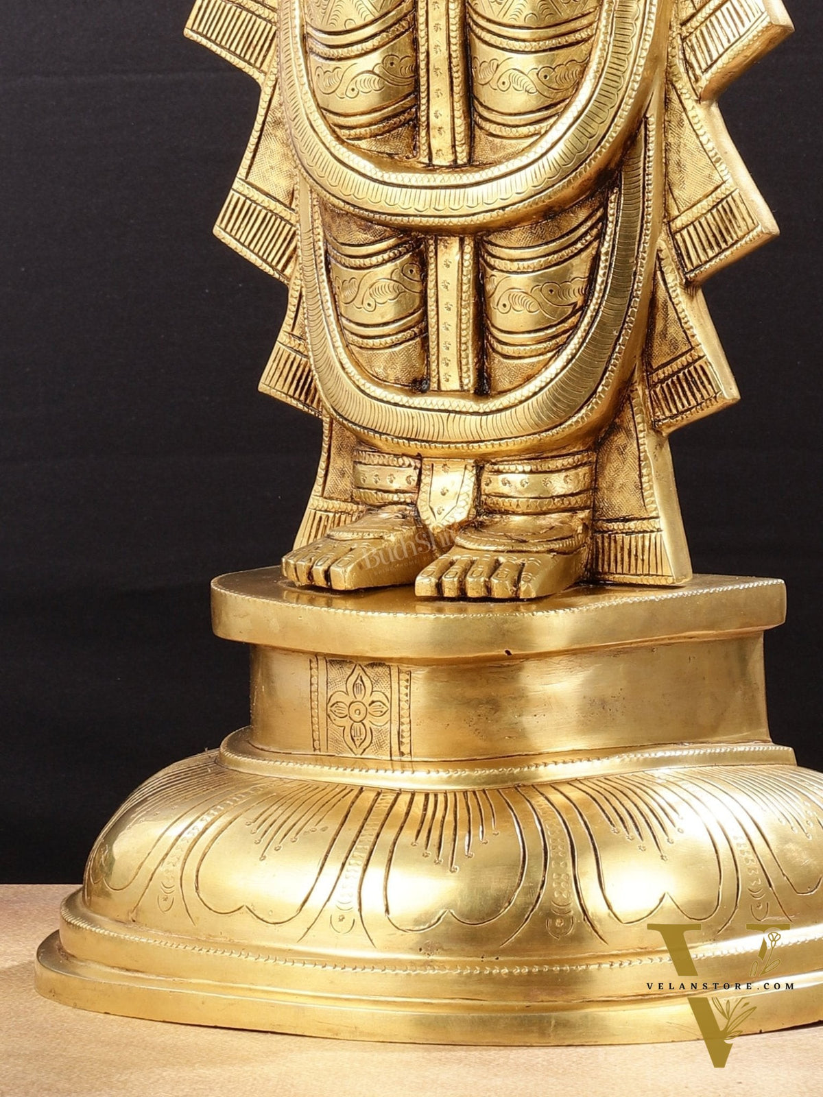 Brass Superfine Tirupati Balaji Statue - 30"
