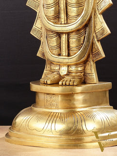 Brass Superfine Tirupati Balaji Statue - 30"
