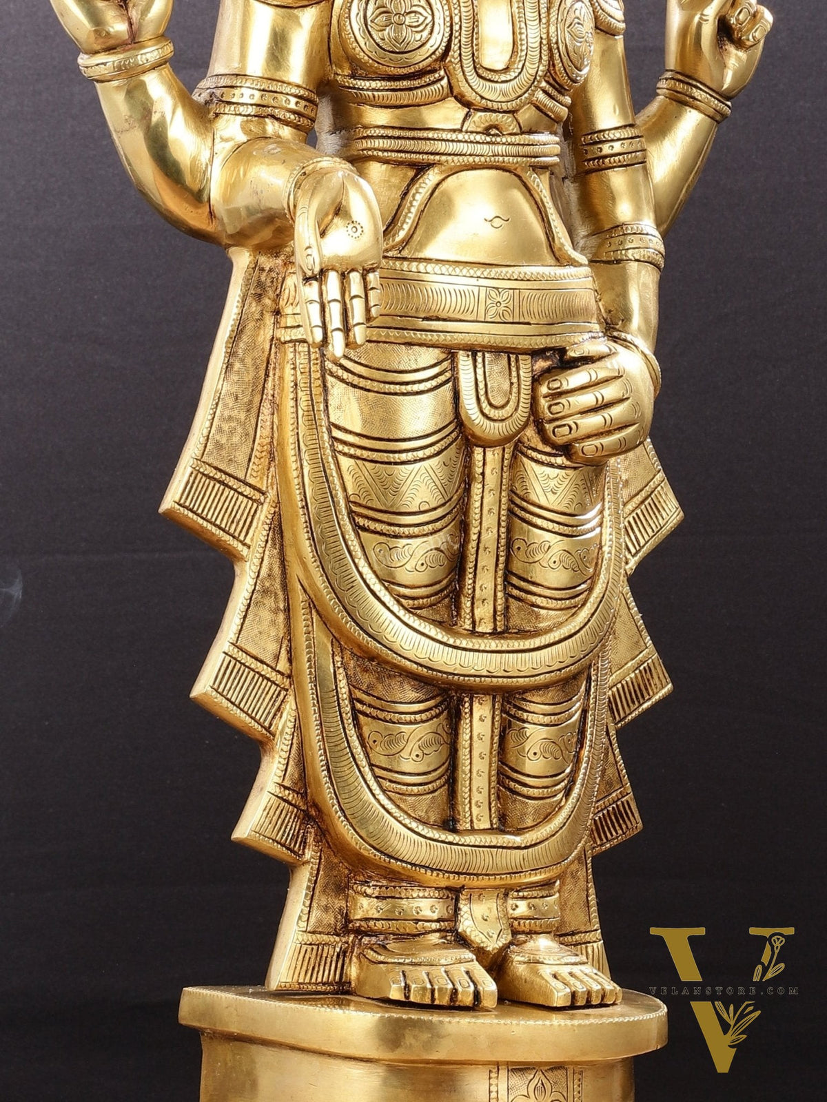 Brass Superfine Tirupati Balaji Statue - 30"