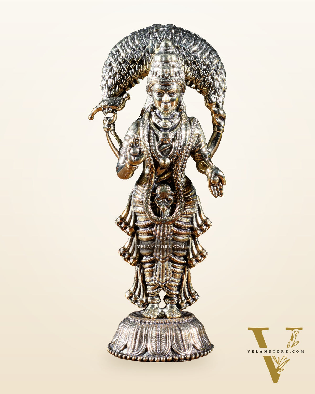 Brass Superfine Vasavi Kanyaka Idol – 3.5 Inch | Miniature Statue