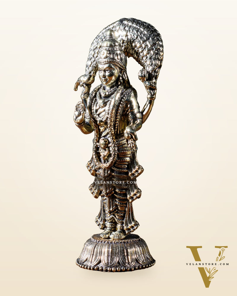 Brass Superfine Vasavi Kanyaka Idol – 3.5 Inch | Miniature Statue