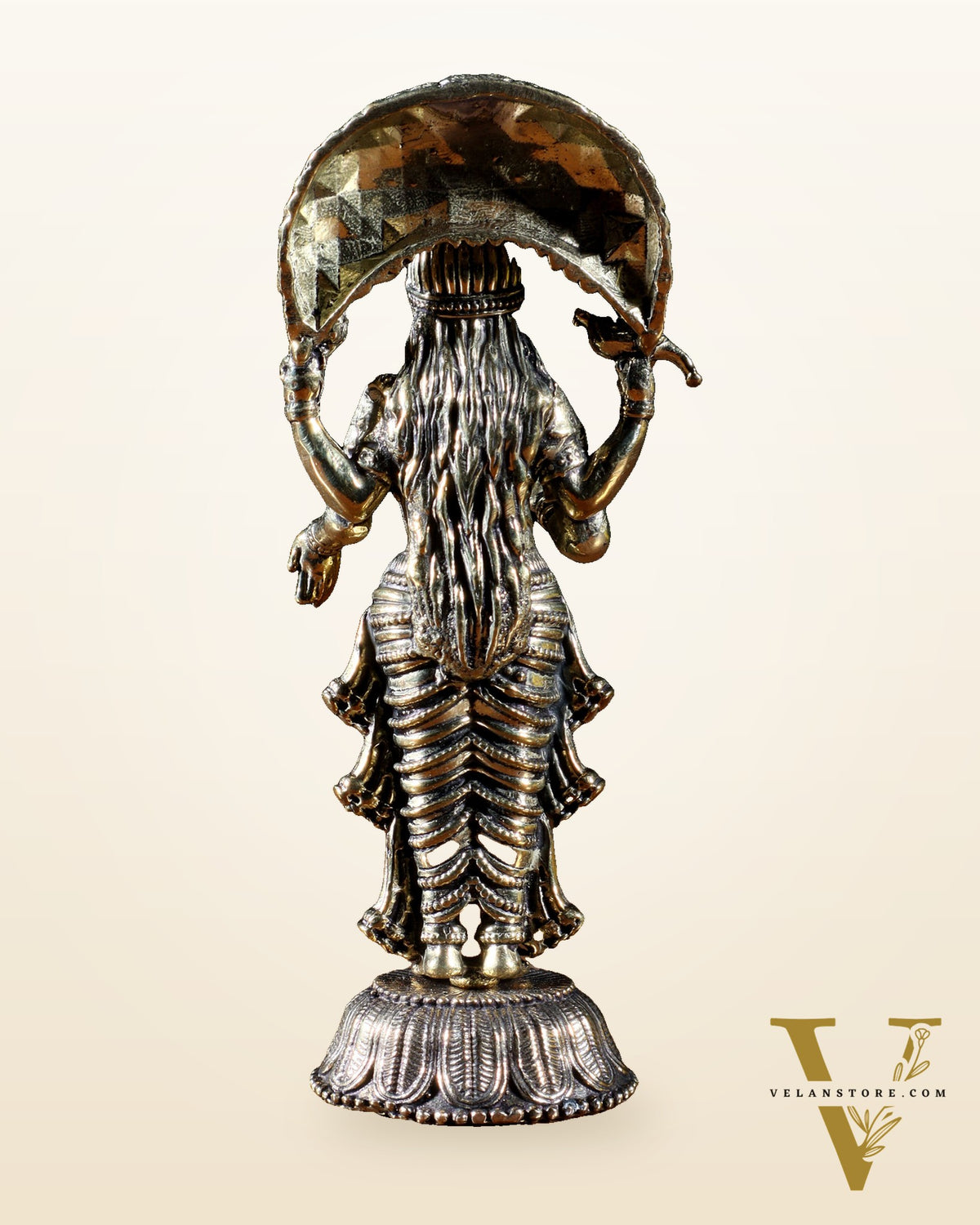 Brass Superfine Vasavi Kanyaka Idol – 3.5 Inch | Miniature Statue