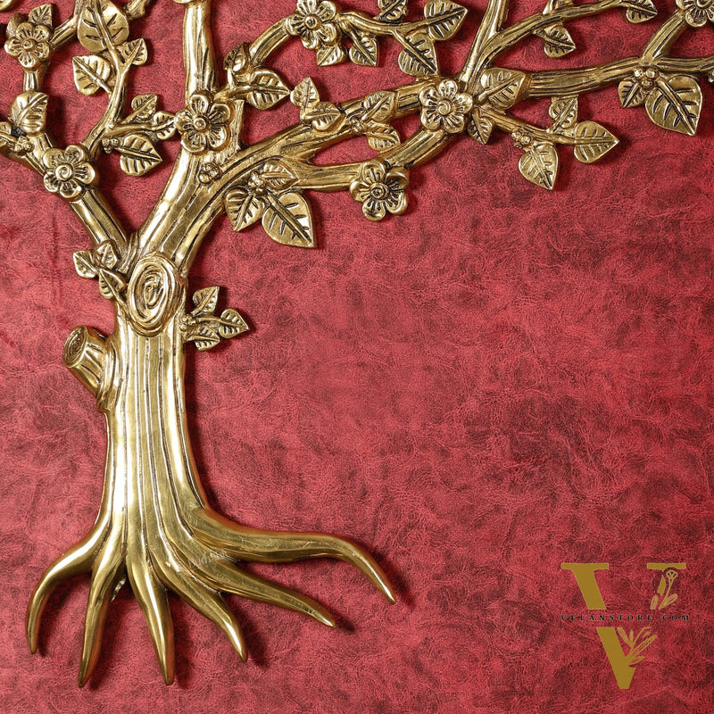 Brass superfine wall hanging Kalpavriksha tree