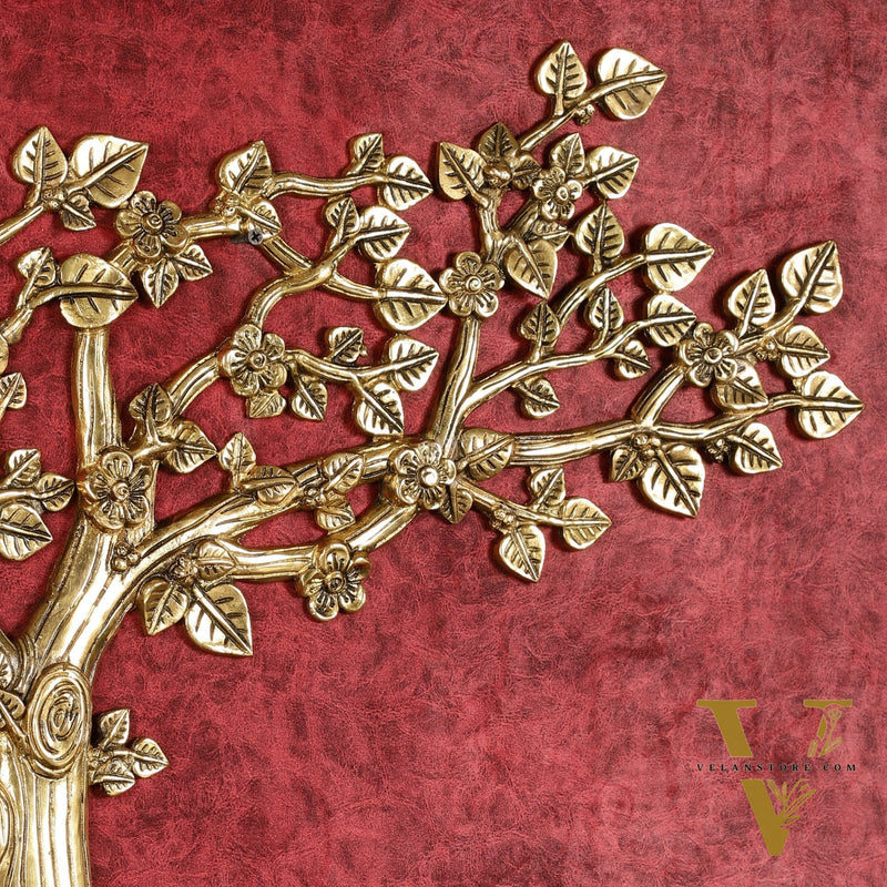 Brass superfine wall hanging Kalpavriksha tree