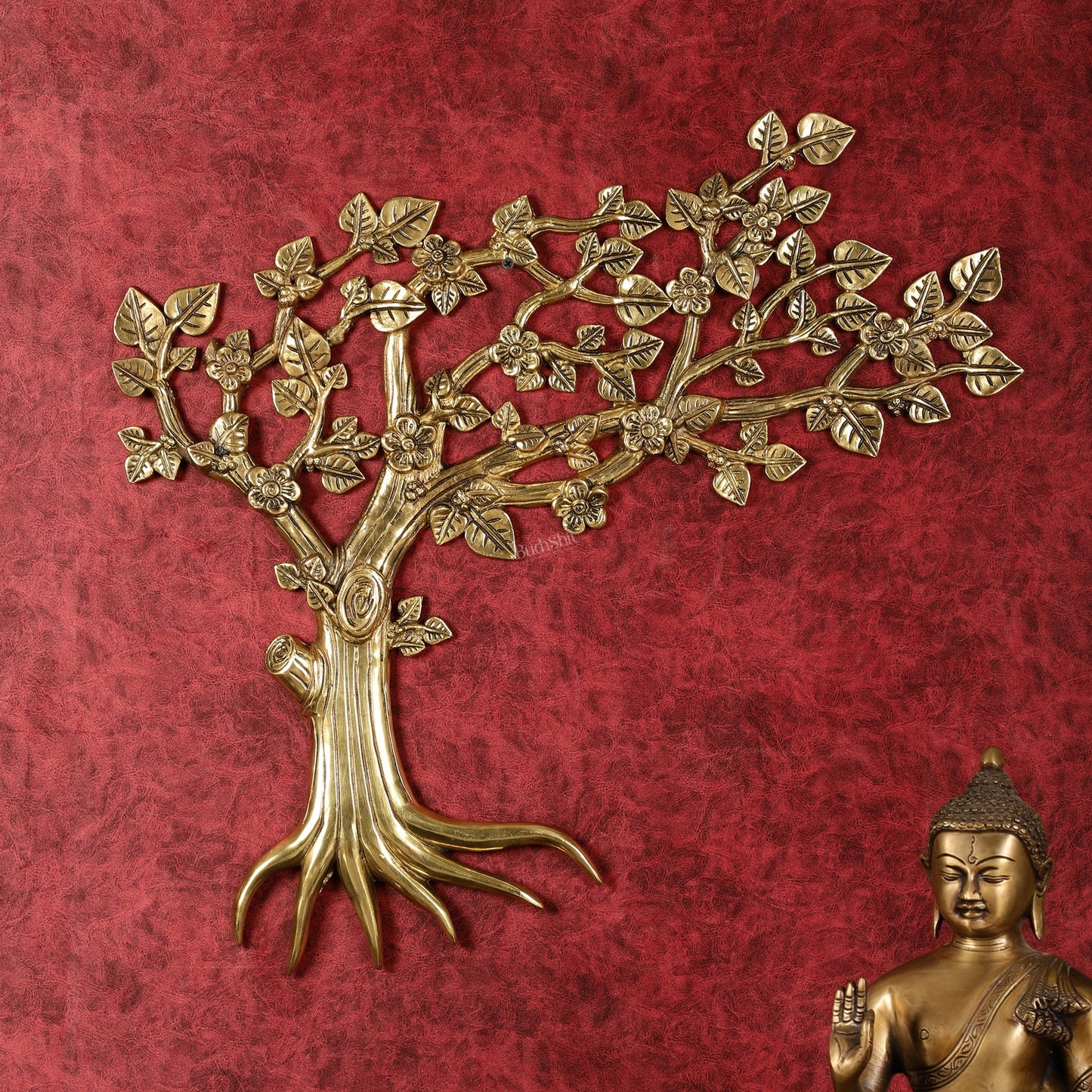 Brass superfine wall hanging Kalpavriksha tree