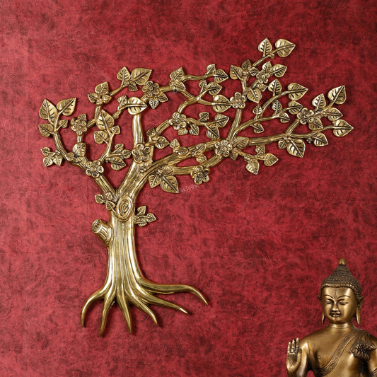 Brass superfine wall hanging Kalpavriksha tree