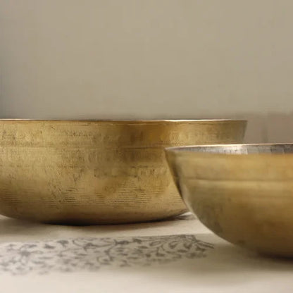 Brass Tasla/Kadai without Handle/Deep Kadai