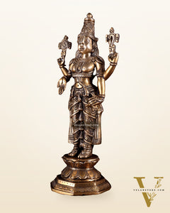 Brass Tirupati Balaji Idol - 16 Inch