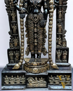 Brass Tirupati Balaji Lord Venkateshwara Statue 86" Large