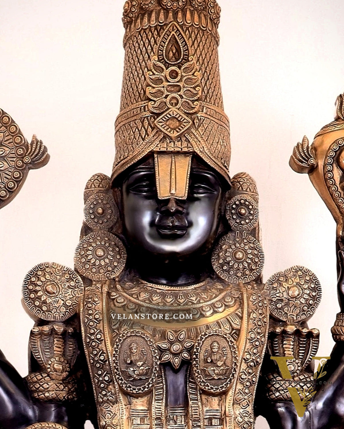 Brass Tirupati Balaji Lord Venkateshwara Swamy 6 Feet Statue