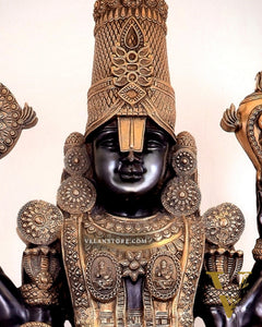 Brass Tirupati Balaji Lord Venkateshwara Swamy 6 Feet Statue