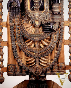 Brass Tirupati Balaji Lord Venkateshwara Swamy 6 Feet Statue