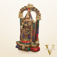 Brass Tirupati Balaji Lord Venkateshwara Swamy idol 20 inch