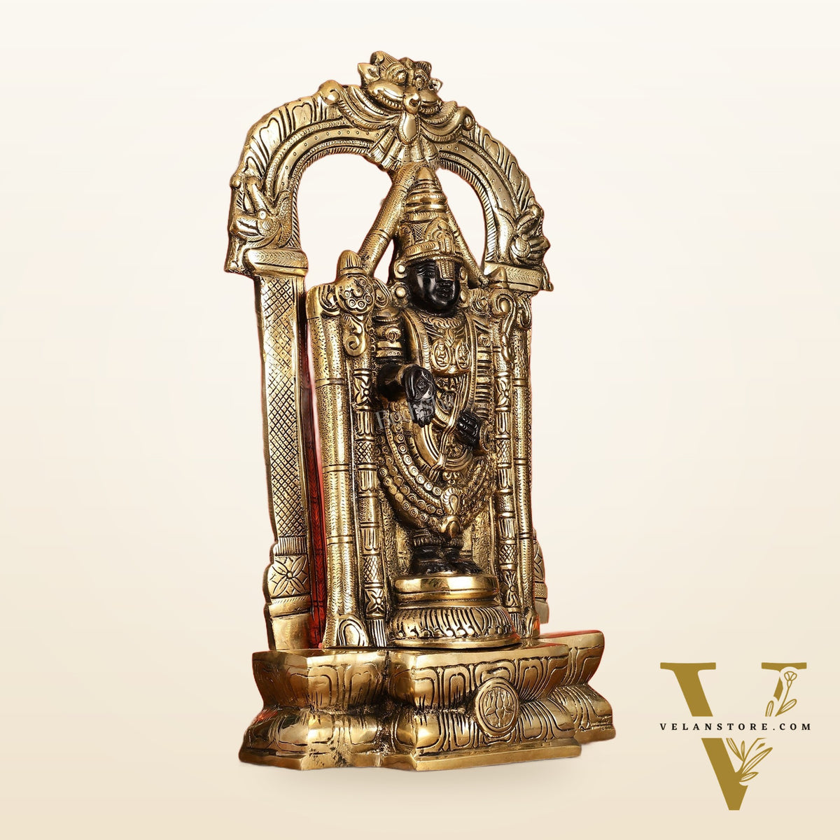 Brass Tirupati Balaji Lord Venkateshwara Swamy idol 20 inch