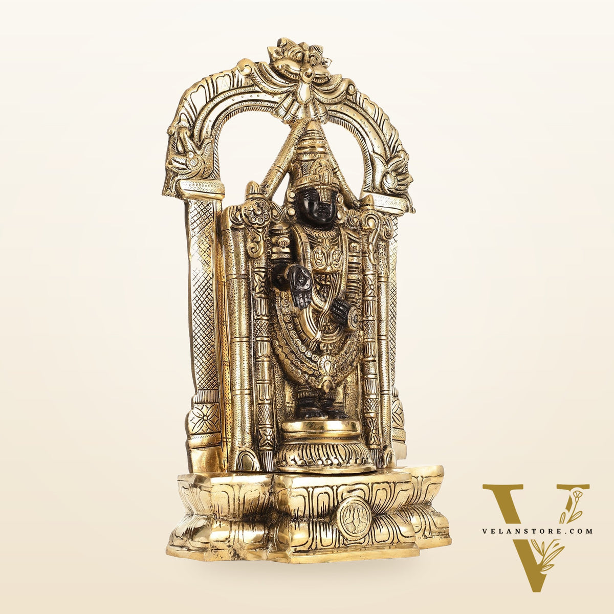 Brass Tirupati Balaji Lord Venkateshwara Swamy idol 20 inch