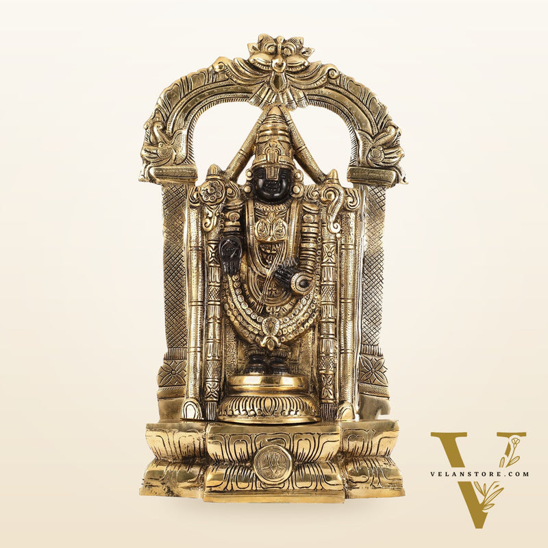 Brass Tirupati Balaji Lord Venkateshwara Swamy idol 20 inch