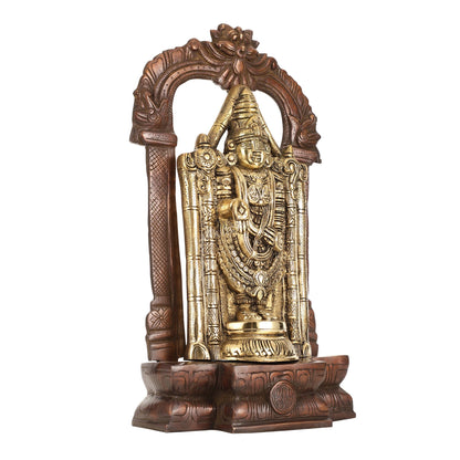 Brass Tirupati Balaji Lord Venkateshwara Swamy idol 20 inch