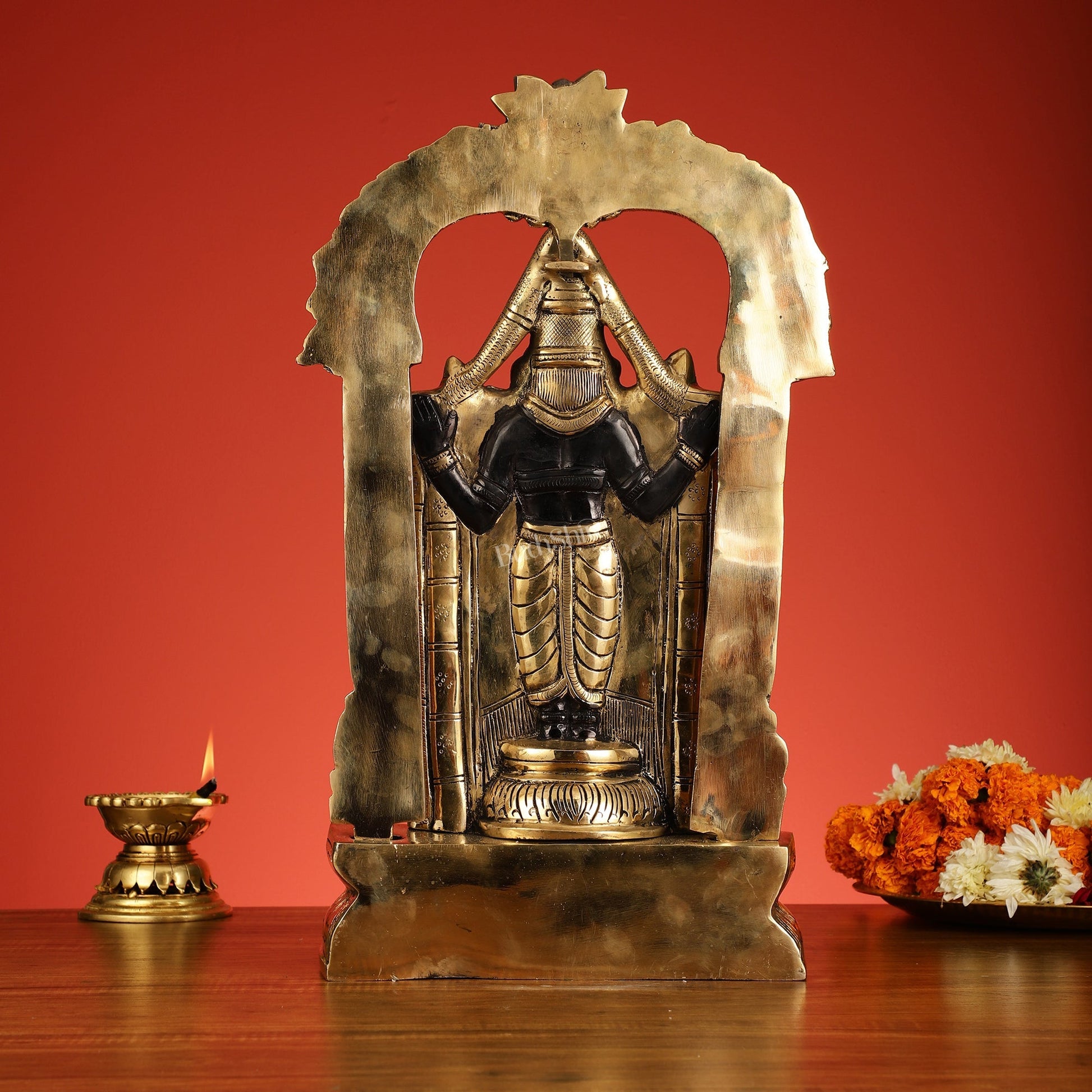 Brass Tirupati Balaji Lord Venkateshwara Swamy idol 20 inch