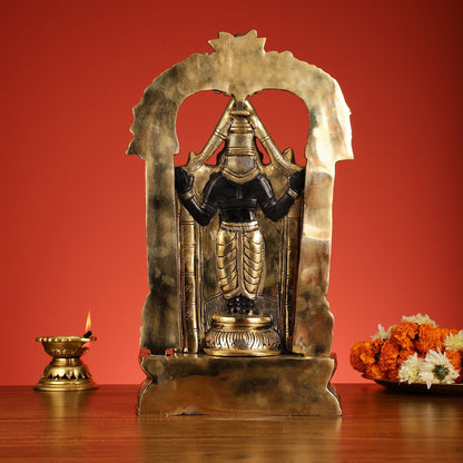 Brass Tirupati Balaji Lord Venkateshwara Swamy idol 20 inch