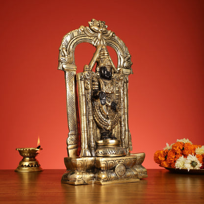 Brass Tirupati Balaji Lord Venkateshwara Swamy idol 20 inch