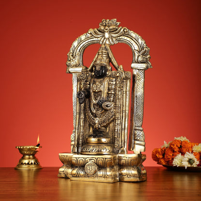 Brass Tirupati Balaji Lord Venkateshwara Swamy idol 20 inch