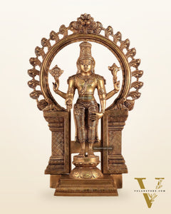Brass Tirupati Balaji Lord Venkateshwara Swamy idol
