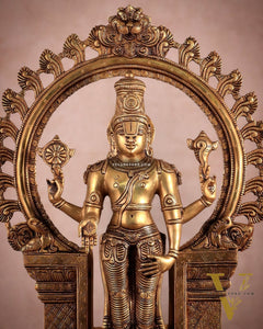 Brass Tirupati Balaji Lord Venkateshwara Swamy idol