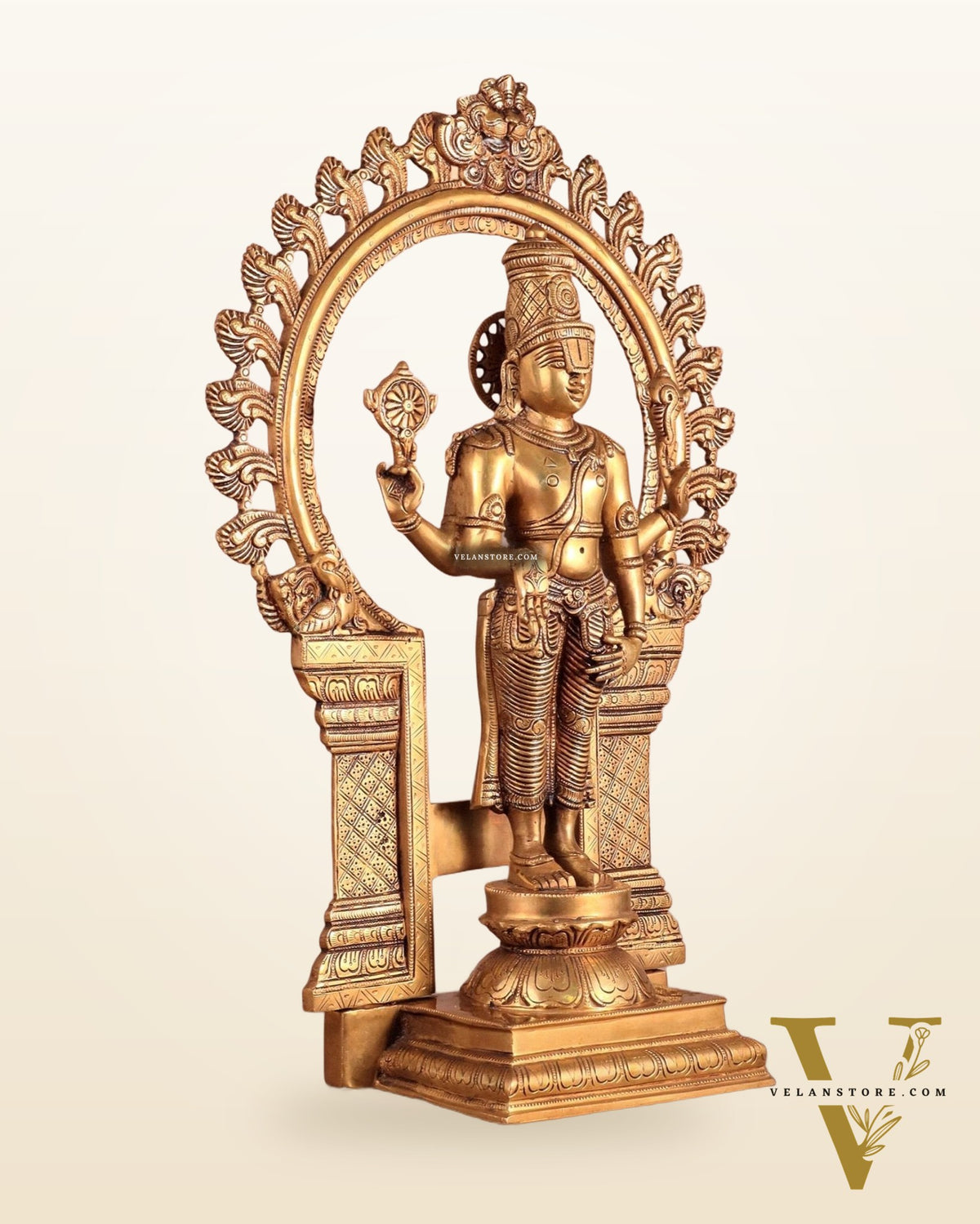 Brass Tirupati Balaji Lord Venkateshwara Swamy idol