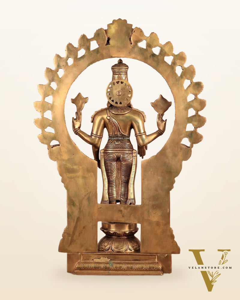 Brass Tirupati Balaji Lord Venkateshwara Swamy idol