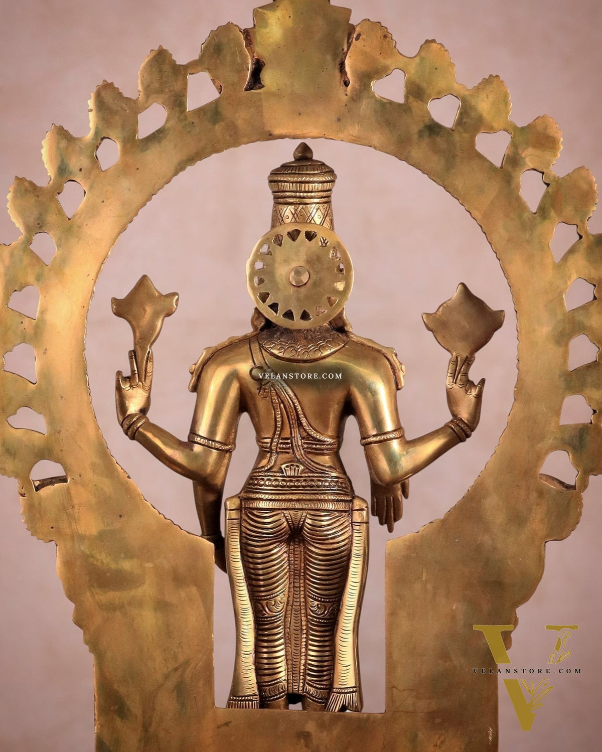 Brass Tirupati Balaji Lord Venkateshwara Swamy idol