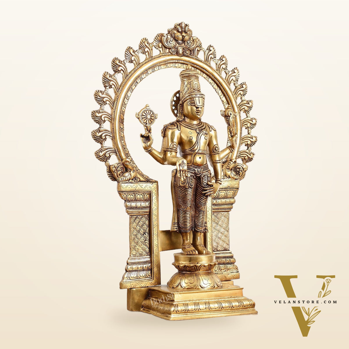 Brass Tirupati Balaji Lord Venkateshwara Swamy idol
