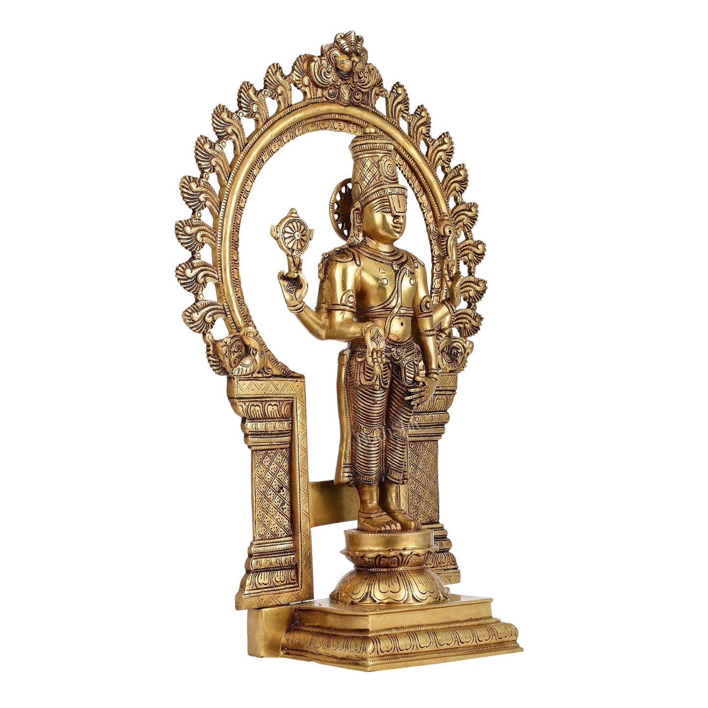 Brass Tirupati Balaji Lord Venkateshwara Swamy idol