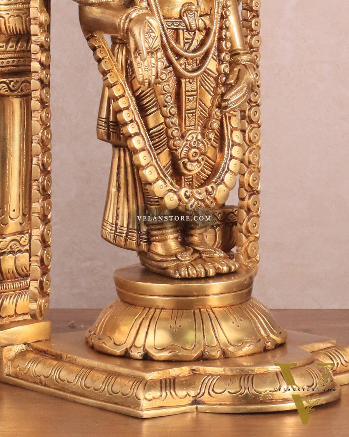 Brass Tirupati Balaji Lord Venkateshwara Swamy statue 16 inch