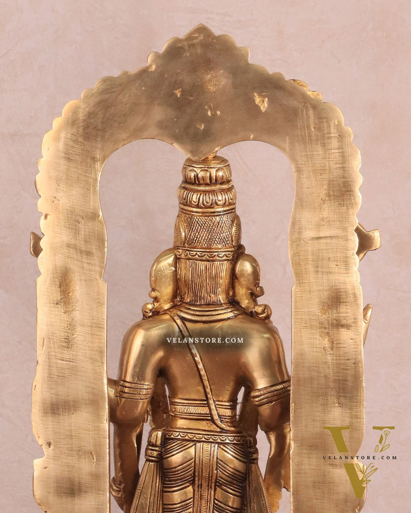 Brass Tirupati Balaji Lord Venkateshwara Swamy statue 16 inch