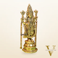 Brass Tirupati Balaji Statue 11 "