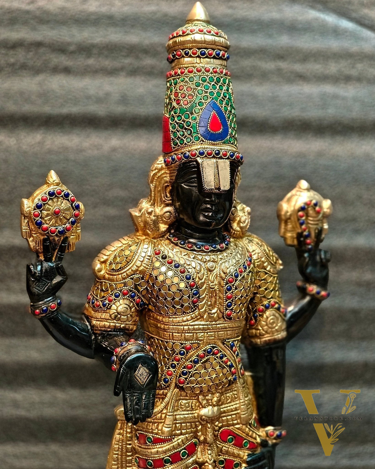 Brass Tirupati Balaji Statue 33 inch