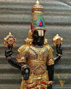 Brass Tirupati Balaji Statue 33 inch