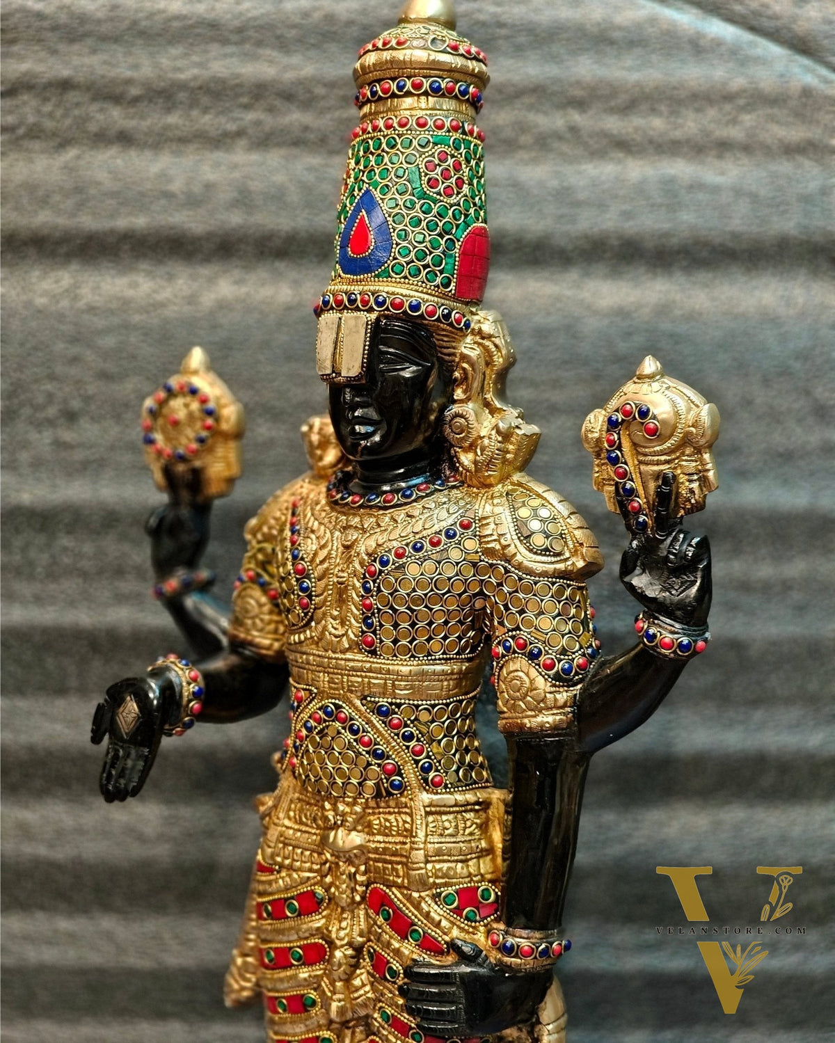 Brass Tirupati Balaji Statue 33 inch