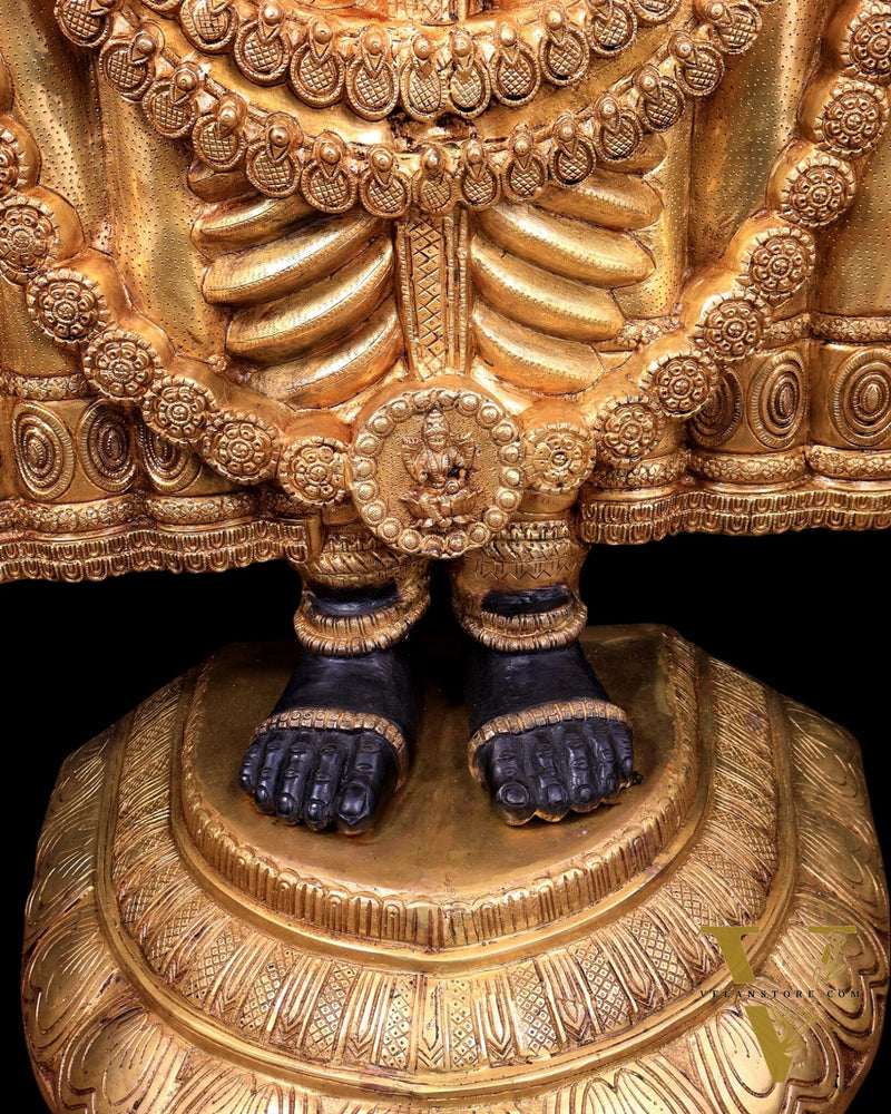 Brass Tirupati Balaji Statue 69 inch