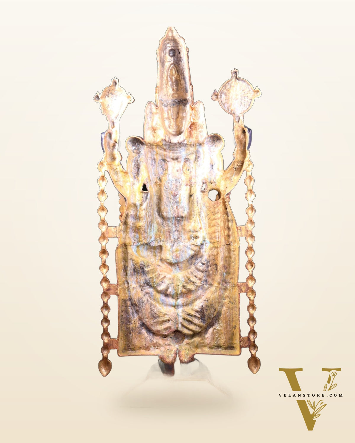 Brass Tirupati Balaji Statue 69 inch