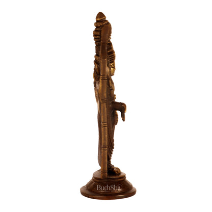 Brass tirupati Balaji statue 8"
