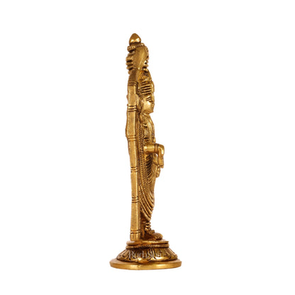 Brass tirupati Balaji statue 8"