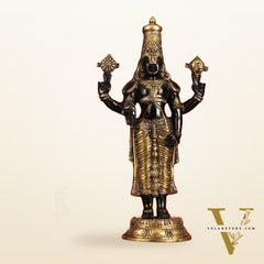 Brass Tirupati Balaji Statue | Lord Venkateshwara Swamy | 18 inch