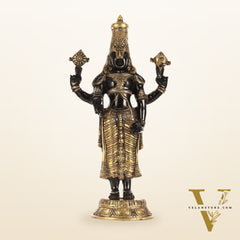 Brass Tirupati Balaji Statue | Lord Venkateshwara Swamy | 18 inch